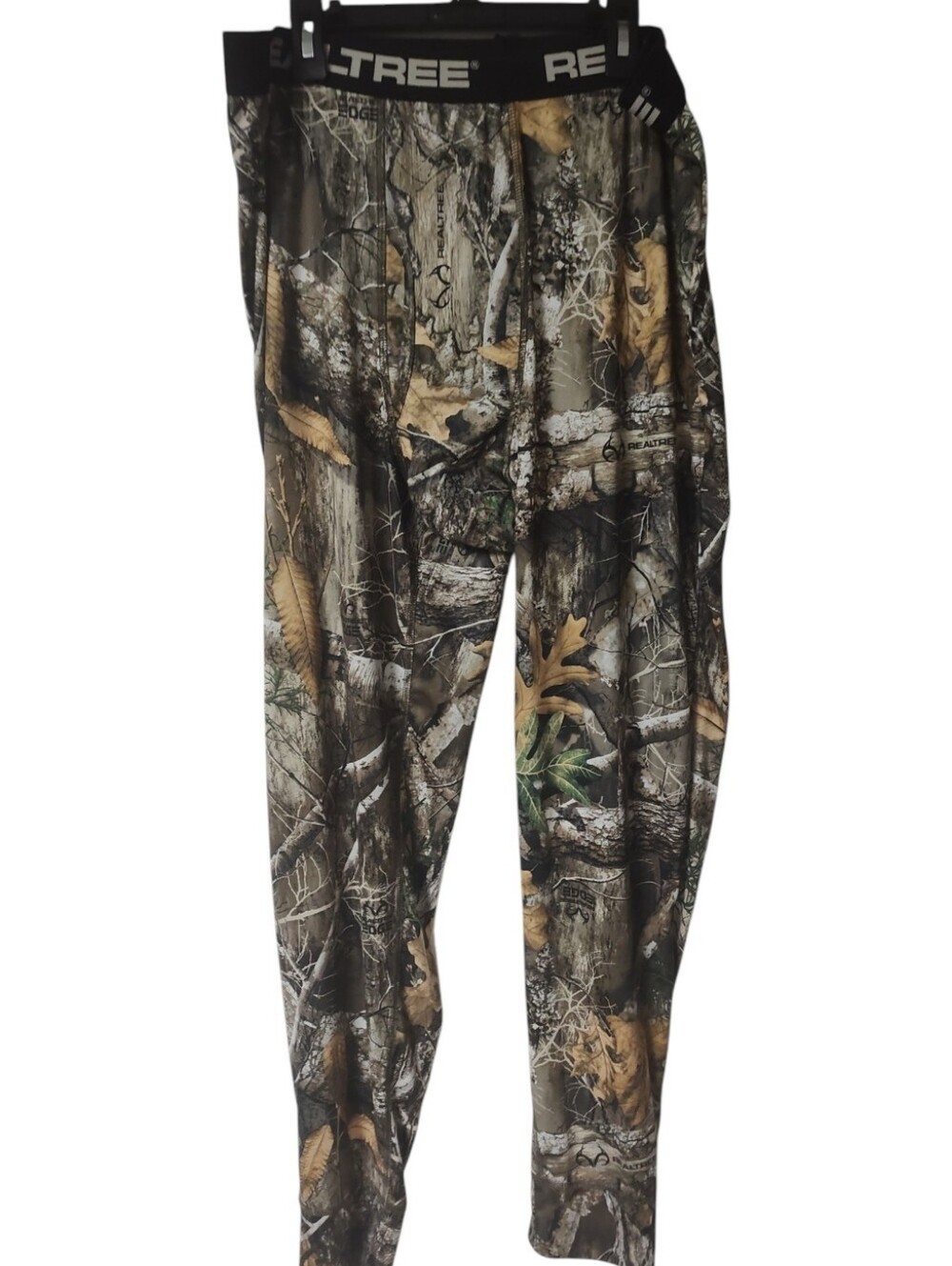 Realtree Camouflage Base Layer Pants in Brown, Green, Black